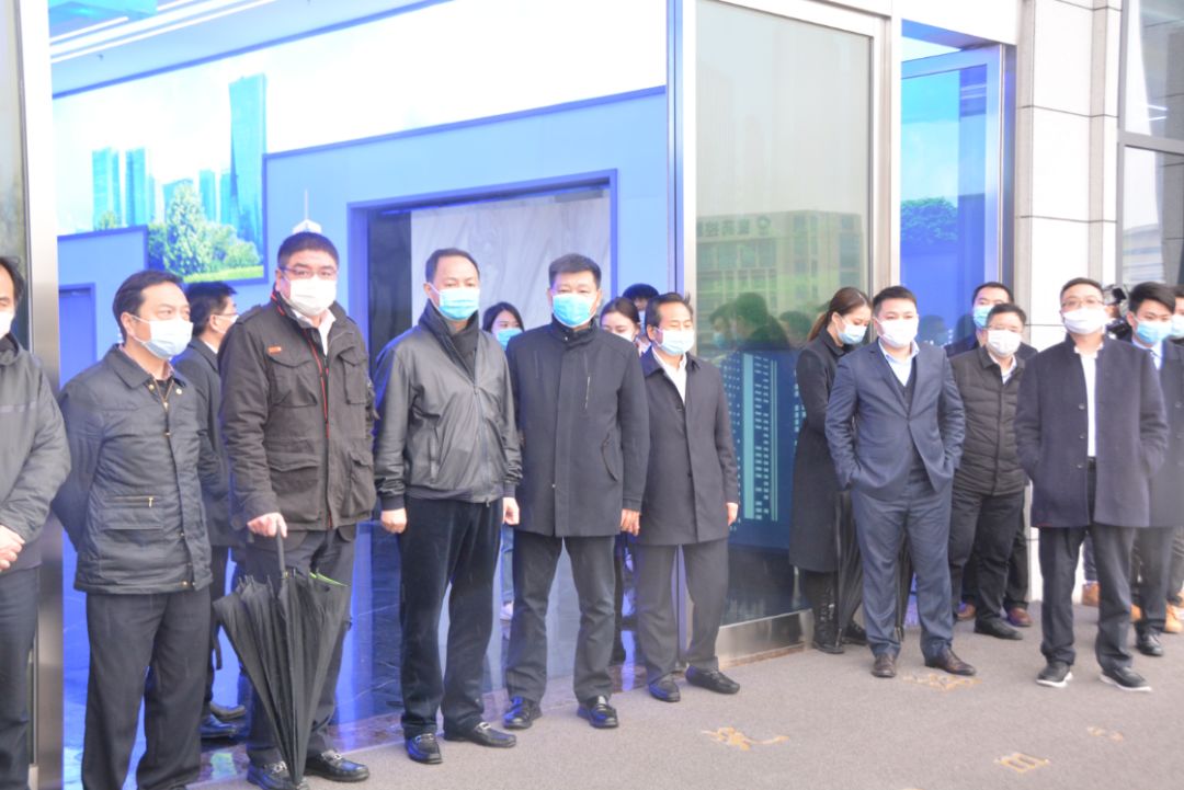 长沙市委副书记、代市长郑建新一行调研ROYAL皇家88环境长沙中联产业园